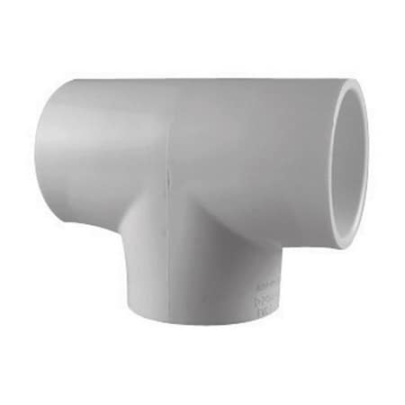 Charlotte Pipe And Foundry PVC 02400 1000 1 in. Slip x Slip x Slip PVC Tee 43138